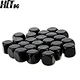 6 Sided Dice Acrylic Dice Black Dice Red Points Dice Round Corner Dice 16mm Dice DND Dice Board Game